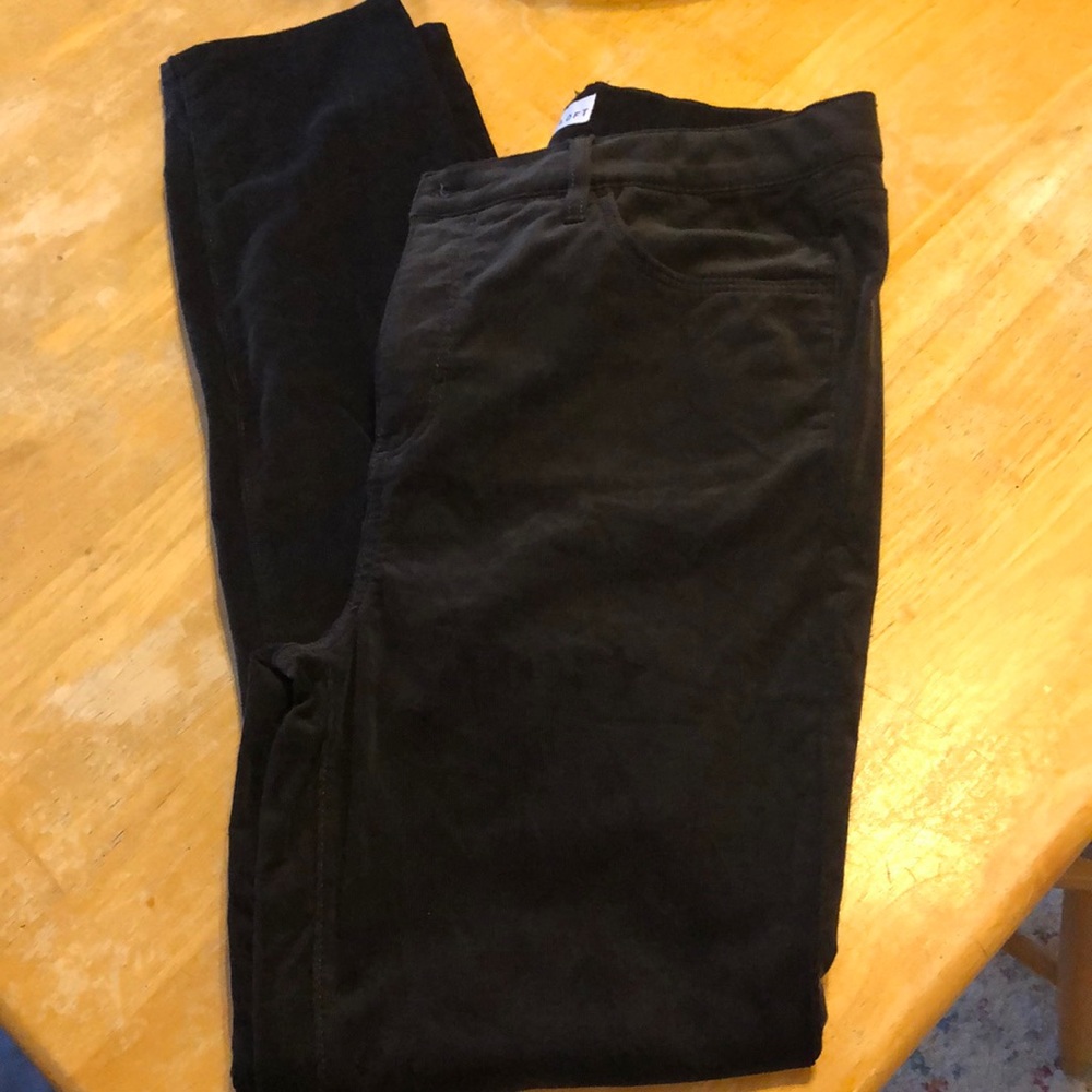 Loft size 31T dark gray corduroy pants